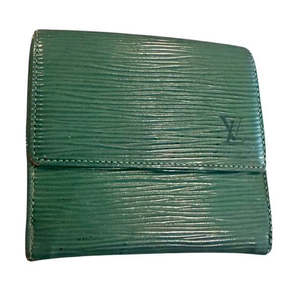 Louis Vuitton Handbags - Louis Vuitton Green Epi Multi fold Wallet